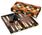 Backgammon Fourni, medium. Magnetverschluss