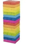 Geschicklichkeitsspiel Wackelturm Regenbogen
