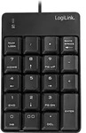 LogiLink ID0184 USB Nummernblock Schwarz