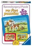 Puzzle Ravensburger Meine Tierfreunde 3 X 6 Teile
