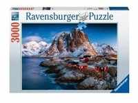 Ravensburger 17081 - Hamnoy, Lofoten, Puzzle, 3000 Teile