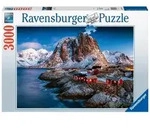 Puzzle Ravensburger Hamnoy, Lofoten 3000 Teile