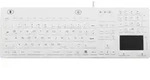 iM-IKB110-WH Tastatur Renkforce Wei&szlig; Spritzwassergesch&uuml;tzt, Staubgesch&uuml;tzt,