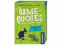 KOSMOS 693145 - More Game of Quotes, weitere verrückte Zitate, Kartenspiel