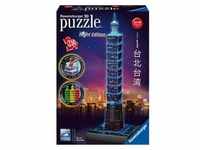 Ravensburger 3D Puzzle Taipei 101 bei Nacht 11149 - leuchtet im Dunkeln
