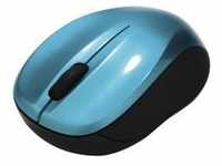 Verbatim Go Nano Wireless Mouse Caribbean Blue 49044