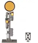 Viessmann Modelltechnik 4509 H0 Formsignal 2begriffig Vorsignal Fertigmodell DB