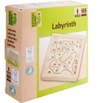 Classic Games Holz Labyrinth 12 x 12 cm