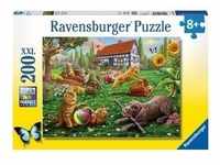 Ravensburger 12828 - Entdecker auf vier Pfoten, Puzzle 200 Teile, XXL Format