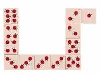 Goki 56716 - Dominospiel Marienkäfer