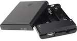 Velleman BH341USB Batteriebox 4x Mignon (AA) (L x B x H) 60 x 20 x 80mm