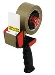 tesa Packband-Abroller Blau, Rot Rollenbreite (max.): 50 mm Rollenl&auml;nge (max.) 66 m