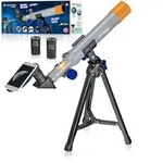 Bresser Junior 8840350 - Teleskop 40/400, Kinder-Teleskop, 32x/20x Vergr&ouml;&szlig;erung mit