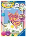 CreArt, Malen nach Zahlen Kinder - Schmetterling