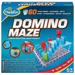 ThinkFun - 76373 - Domino Maze, das kniffelige Logikspiel mit dem Dominoeffekt f&uuml;r