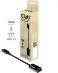 club3D CAC-1080 DisplayPort Adapter [1x DisplayPort Stecker - 1x HDMI-Buchse] Schwarz