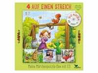 4 auf einen Streich - Meine Märchenpuzzle-Box (Kinderpuzzle)