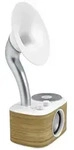 Sangean WR-45 White Tischradio UKW AUX, Bluetooth&reg; wiederaufladbar Wei&szlig;