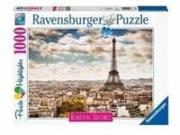 Ravensburger Verlag Ravensburger 14087 - Beautiful Skylines, Paris, Puzzle, 1000