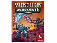 Pegasus 17015G - Munchkin Warhammer 40.000, Kartenspiel, Würfelspiel, Familienspiel