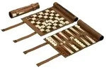Philos 2801 - Reise-Schach-Backgammon-Dame-Set