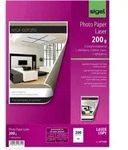 SIGEL Laser Fotopapier, 2-seitig hochgl&auml;nzend, hochweiss, A4 200 g/m2
