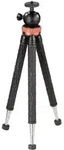 Hama Traveller Pro Dreibeinstativ 1/4 Zoll Arbeitsh&ouml;he=23 - 105 cm Schwarz, Silber,