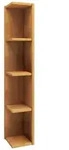 Holz Stand Regal Aufbewahrung Deko Eckregal Honsa