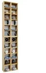 Holz CD DVD Stand Regal Schrank St&auml;nder Almera