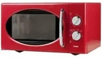 DOMO DO2925 Mikrowelle Rot 900W Timerfunktion