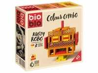 bioblo Colour Combo "Rusty Robo" mit 40 Bausteinen, German Design Award Winner 2018