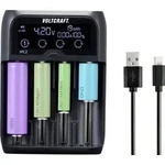 VOLTCRAFT IPC-2 Rundzellen-Ladeger&auml;t NiMH, NiCd, LiIon, LiFePO Mini (AAAA), Micro