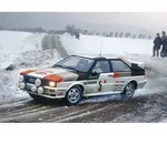 Italeri 3642 Audi Quattro Rally Automodell Bausatz 1:24