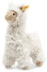 Steiff 069444 - Leandro Lama, stehend, wei&szlig;, Pl&uuml;sch, 19 cm