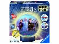 Ravensburger 11141 - Disney Frozen II, 3D-Puzzleball mit Nachtlicht, Die Eiskönigin,