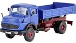 Kibri 14129 H0 LKW Modell Mercedes Benz Rundhauber LAK 1620 Kipp-Pritsche
