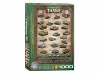 Eurographics 6000-0381 - Geschichte der Panzer , Puzzle, 1.000 Teile