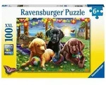 Puzzle Ravensburger Hunde Picknick 100 Teile XXL
