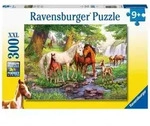 Puzzle Ravensburger Wildpferde am Fluss 300 Teile XXL