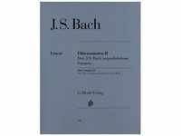 Bach, Johann Sebastian - Flötensonaten, Band II (Drei J. S. Bach zugeschriebene