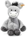 Steiff 073748 - Dinkie Esel, grau, Pl&uuml;sch, 30 cm