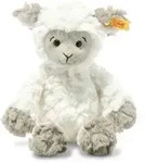 Steiff 073946 - Soft Cuddly Friends Lita Lamm, Sch&auml;fchen, wei&szlig;, 20 cm