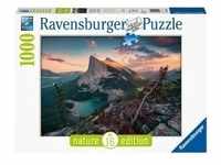 Ravensburger 15011 - Abends in den Rocky Mountains, Puzzle, 1000 Teile
