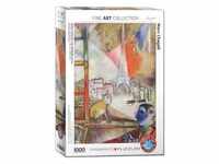 Eurographics 6000-0853 - Paris vom Fenster aus von Marc Chagall , Puzzle, 1.000...