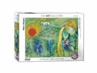 Eurographics 6000-0848 - Die Liebenden von Vence von Marc Chagall , Puzzle,...