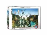 Eurographics 6000-0846 - Schwäne spiegeln Elefanten von Salvador Dalí , Puzzle,