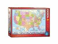 Eurographics 6000-0788 - Karte der Vereinigten Staaten von Amerika, Puzzle,...