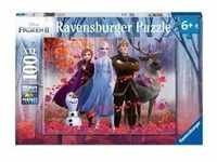 Ravensburger 12867 - Disney Frozen II, Magie des Waldes, Die Eiskönigin, Puzzle, 100