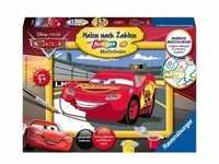 Ravensburger 27843 - Malen nach Zahlen, Disney Cars Lightning McQueen, Malset