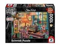 Schmdit 59654 - Steve Read, Im Nähzimmer, Secret-Puzzle 1000 Teile